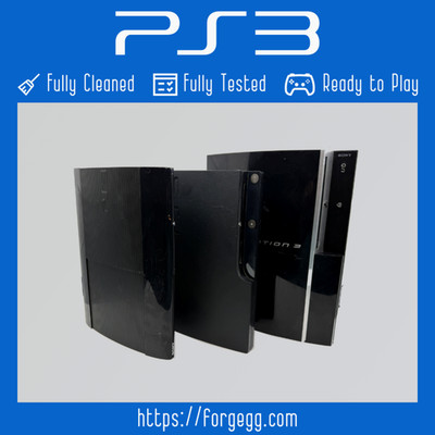   Sony PS3 Console   Fat, Slim & Super Slim Models Available [Tested Working]