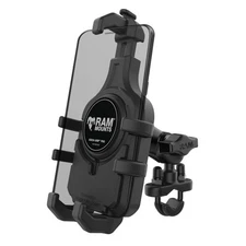 RAM Quick-Grip Pro Phone Short Mount w/ Handlebar U-Bolt Base  RAM-B-149Z-A-PD5U