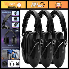 3 Pack Noise Cancelling Ear Muffs, 34dB Hearing Protection for Adults  Kids, So
