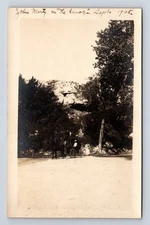 c1908 RPPC John Mary on the Ranch Unknown Location Horse Buggy Postcard