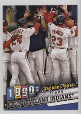 2020 Topps Decades Best Series 2 Teams Blue Cleveland Indians #DB-73 11ur