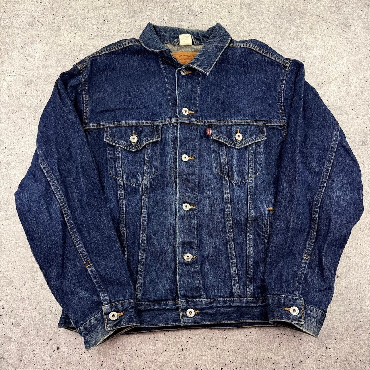 Vintage Mens Levi Jean Jacket In Vintage Outerwear Coats & Jackets