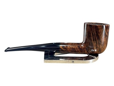 Sasieni 4 Dot Walnut IN Smooth ROOT Brown Billiard Pipe