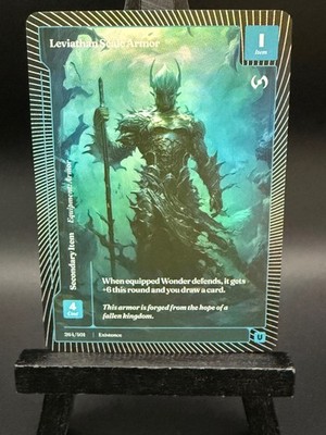 Wonders of the First Existence #264 Leviathan Scale Armor Formless Foil