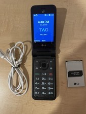 LG Classic Flip L125DL Unlocked KOSHER TALK ONLY No Text/Data  2 Batt. Unlocked