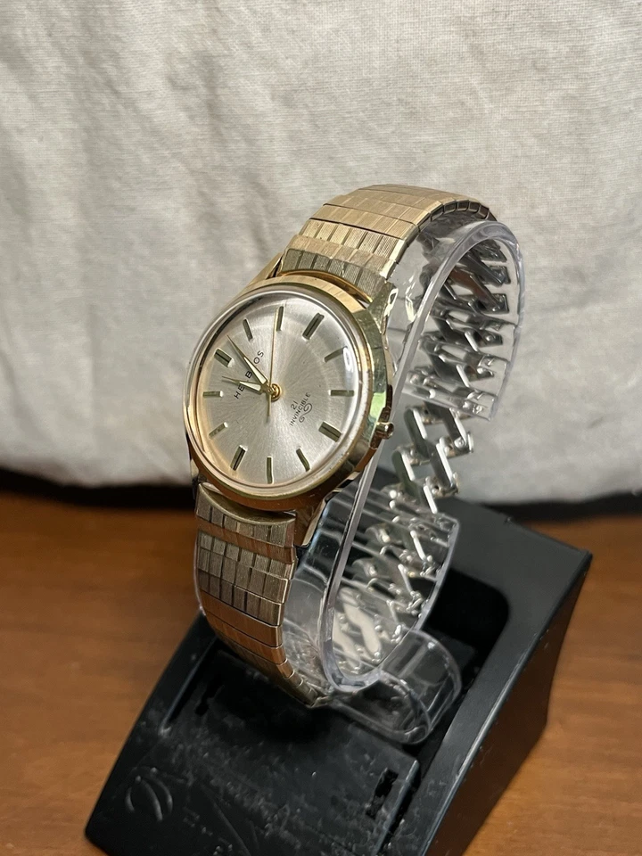 Винтажные мужские часы Helbros Invincible 21 камень с коробкой - Изображение 2 из 4