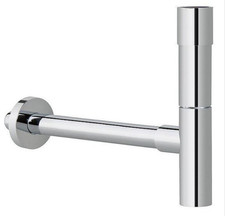 Siphon Alape SI.2 DN32 (11/4''), mit Wandrosette  Designer Siphon