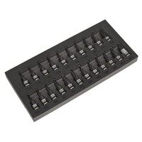 Sealey TRX Stern/Sechskant/Spline Buchse Bit Set 22Pc 1Cmsq Black Serie AK7985