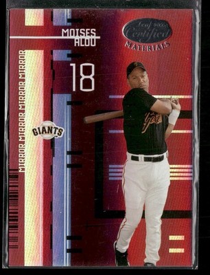2005 Leaf Certified Materials #68 Kazuhito Tadano Mirror Red #/100