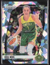 2024 Panini Prizm WNBA #75 Nika Muhl Ice Prizms Seattle Storm (A5)