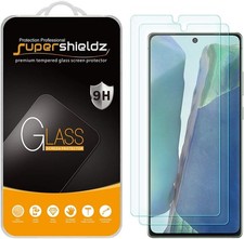 2 Pack Tempered Glass Screen Protectors for Samsung Galaxy Note 20 5G, Anti-Scra