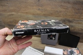 Vintage Batman Returns Nintendo NES In Box