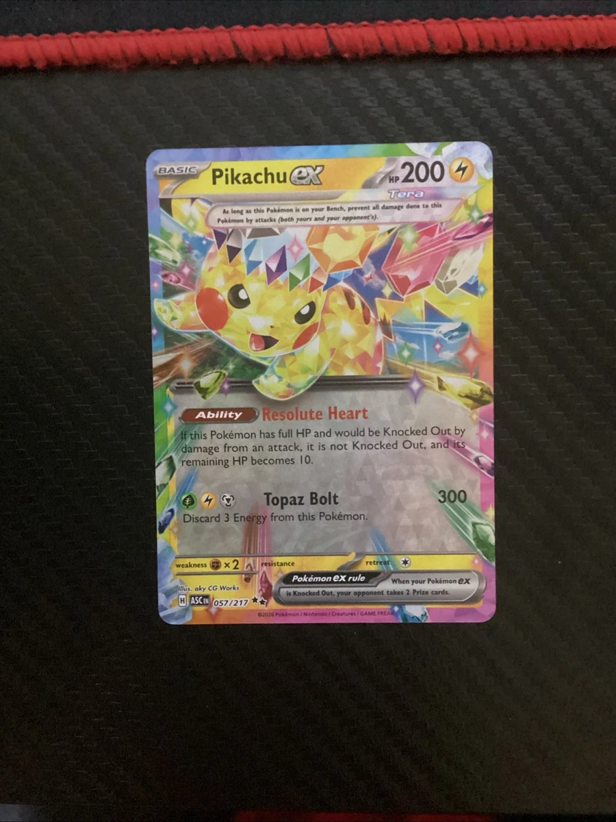 Pikachu Ex Pokémon TCG Cards for sale | eBay