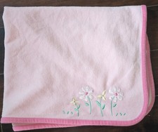 Child Of Mine Carters Pink Floral Blanket