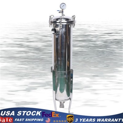 2'' NPT Bag Filter Housing 150 Psi In/Out #2 with mesh Stainless Steel