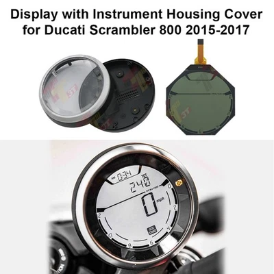 Display with Instrument Housing Cover for Ducati Scrambler 800 2015-2017 - Bild 1 von 4