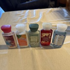 Lot Of 5 Bath and Body Works Travel Lotion/shower Gel 3 oz Variety.