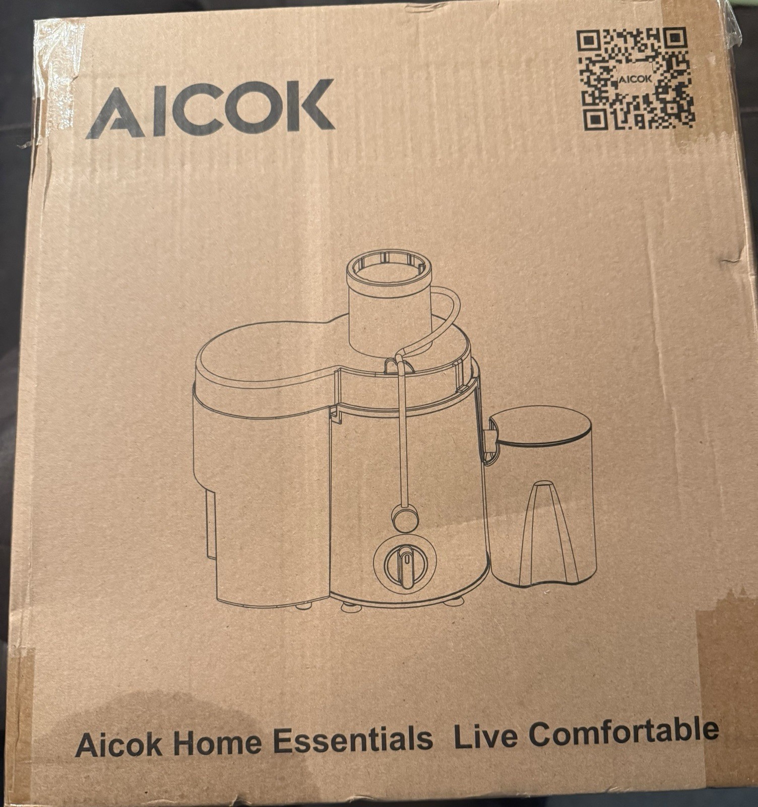 Aicok Centrifugal Juicers Extractor AMR516 Stainless Steel BPA FREE - NIB