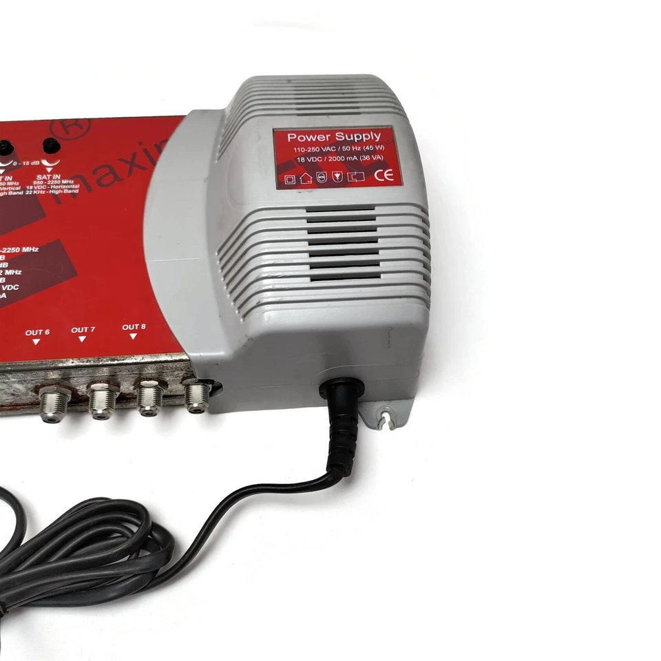 FTE Maximal MFP-8 Satellite MultiSwitch. 4 SAT Input 8 Output. - Image 3 of 4