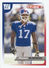 Plaxico Burress 2005 Topps Total #228 Giants Football Card