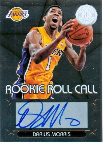 2012 Totally Certified Rookie Roll Call Darius Morris Rookie Autograph Card