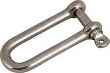 Sea-Dog Long D Shackle, 3/16", 147154-1