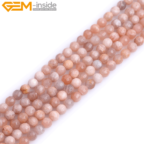 Natural Sunstone Gemstone Round Beads For Jewellery Making 15" 6mm 8mm 10mm 12mm - Picture 50 of 95
