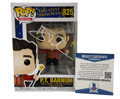 HUGH JACKMAN SIGNED THE GREATEST SHOWMAN FUNKO AUTHENTIC AUTOGRAPH