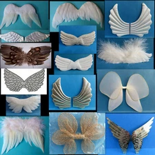 💕 Angel Wings 💕 Doll Making Parts Crafts Bears Accessories U CHOOSE Feather