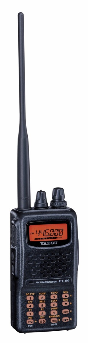 Yaesu FT-60R Dual Band Handheld Radio Transceiver for sale