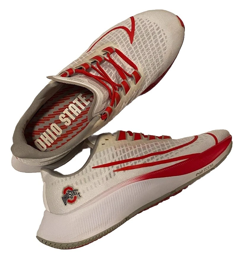 Ohio State Nike Air Zoom Pegasus 37 Athletic Shoes Men Sz 9 