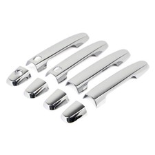 Door Handle Cover For Toyota Corolla 10-13 Hilux 05-14 Chrome Molding W Smart