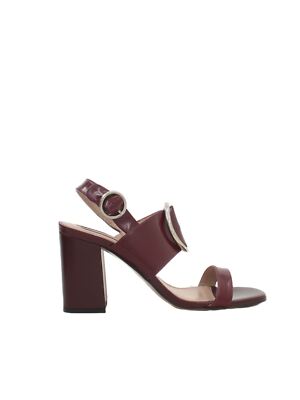 Uterque Women's Heels UK Purple 100% Other Strappy UK