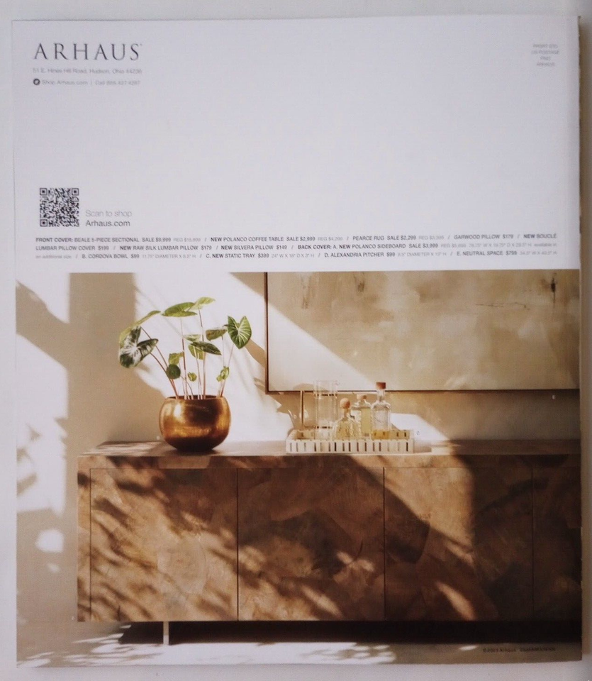 ARHAUS Spring 2023 Catalog Home Furniture Décor eBay