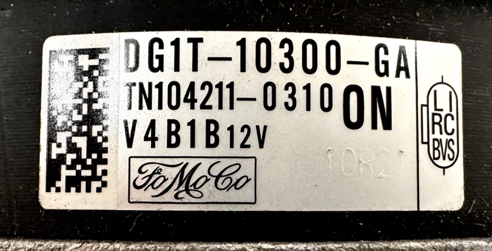 2013-20 FORD FUSION / LINCOLN MKZ ALTERNATOR ASSY OEM PART# DG1T-10300-GA - Image 2 of 4