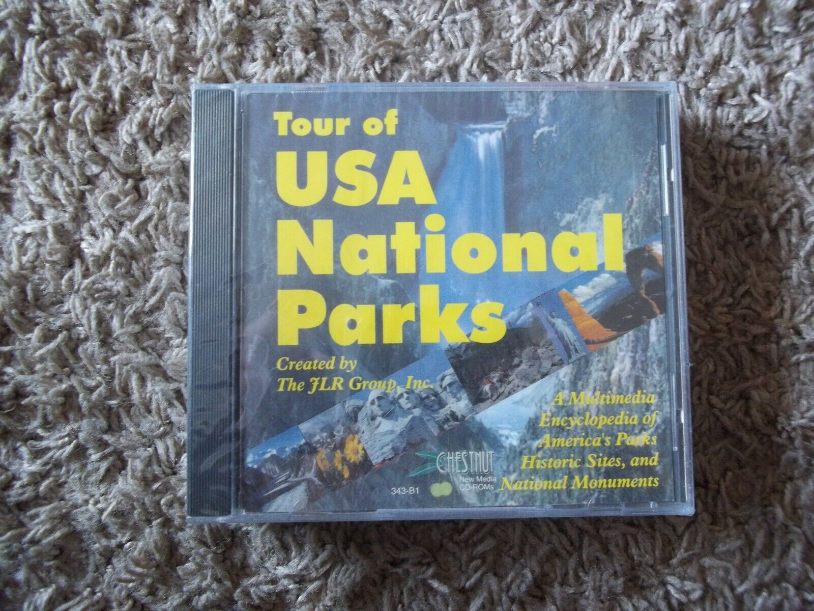 Tour of USA National Parks PC  (CD-Rom, JLR Group) Chesnut New Media Win 3.1