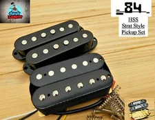 G.M. 1984 HSS Set Hot 13.5k Bridge, 5.5k N, 5.7k M Black 80's Sound!