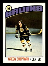 1976 Topps Hockey #155 Gregg Sheppard NM/MT *d2