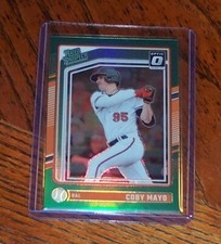 2024 Donruss Optic Rated Prospect #144 Coby Mayo Emeral Green 1/5 SSP