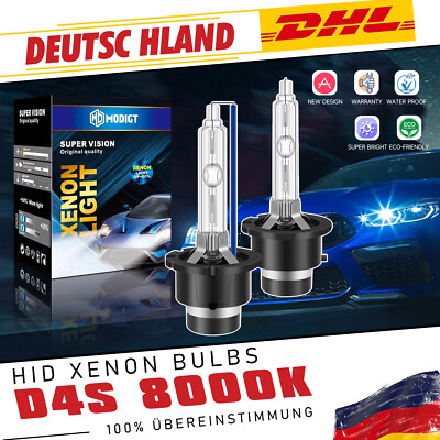 2X D4S 8000K Xenon Brenner STANDARD EDITION Scheinwerfer Lampe Hauptscheinwerfer
