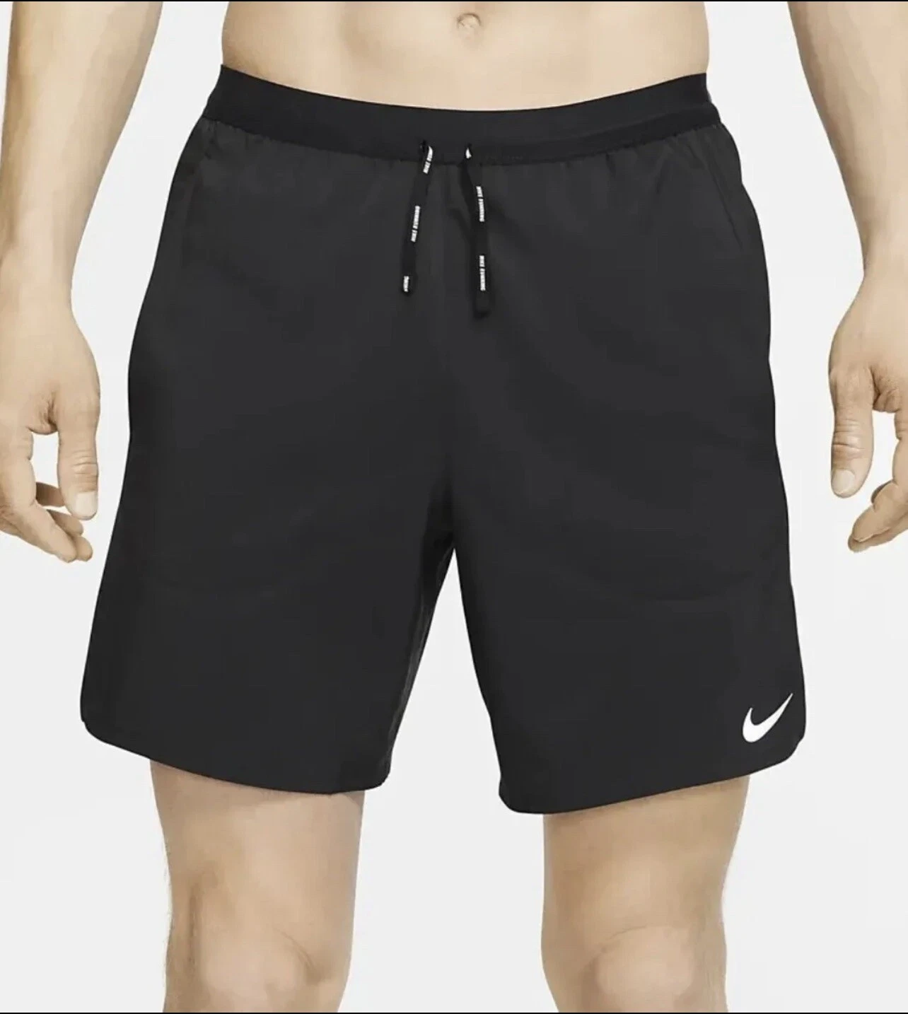 NWT NIKE 7" FLEX STRIDE 2-IN-1 MEN'S SZ 2XL RUNNING SHORTS BLACK