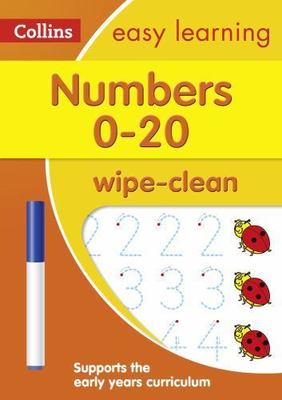 Numbers 0-20 Age 3-5 Wipe Clean Activity Book : Ideal for Home Learning, Pape...