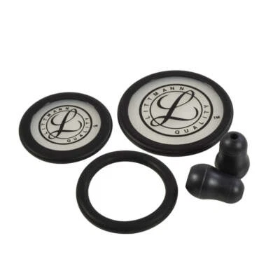 LITTMANN STETHOSCOPES 3M Littmann Spare Parts Kit - Classic III/Cardiology IV/CORE Stethoscopes - Blac