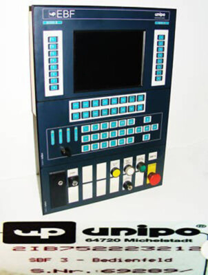 Unipo  OP up EBF SBF 3 2IB752223212 Bedienfeld -used/without Key-