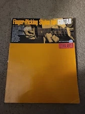 Vintage Finger-picking Styles For Guitar 1996 Oak Publications Feat Doc Watson