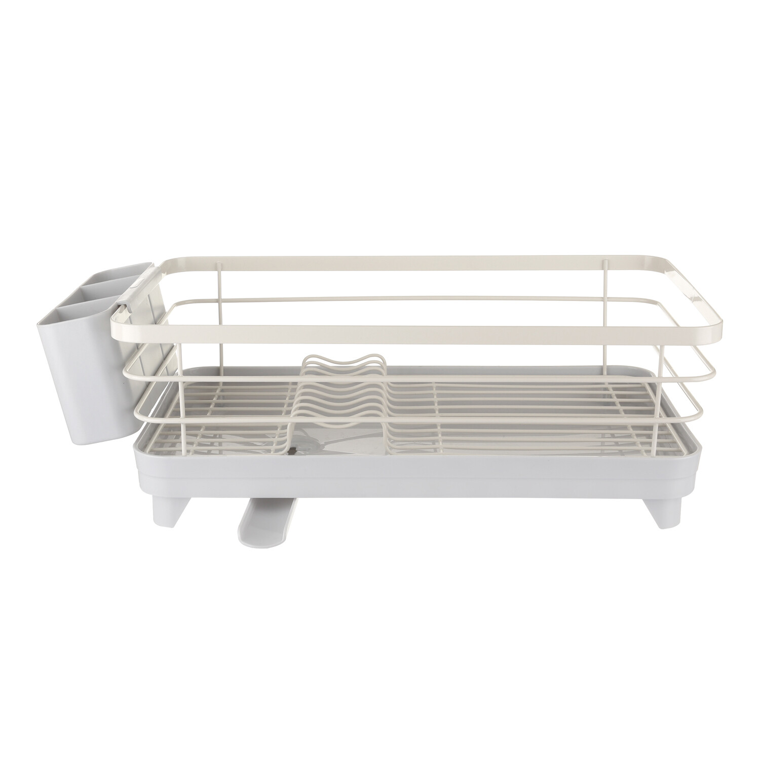Scolapiatti 40x23x14,3 cm bianco bianco
