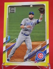 Jason Kipnis Yellow Topps 2021 Baseball Card #494