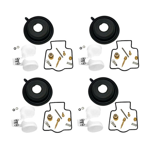 4Set Carb Carburetor Repair Kit Diaphragm Float Fit for Kawasaki Zx6R ...