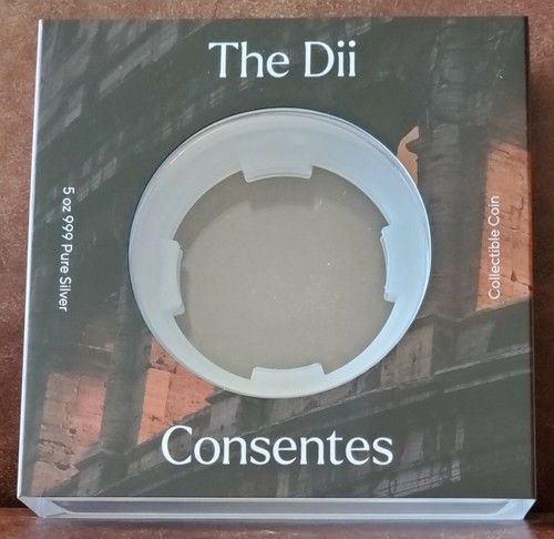 2022 NGC MS 70 CHAD 5oz Silver 25KF "Dii CONSENTES" 27/79 Antiqued - Picture 3 of 3