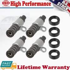 4x Variable Camshaft Timing VCT Solenoids Kit HL3Z6M280A For 2017-2024 Ford F150
